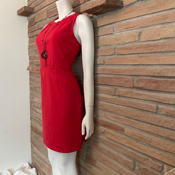 Old Navy Red Stretch Dress - Picture 2 of 5